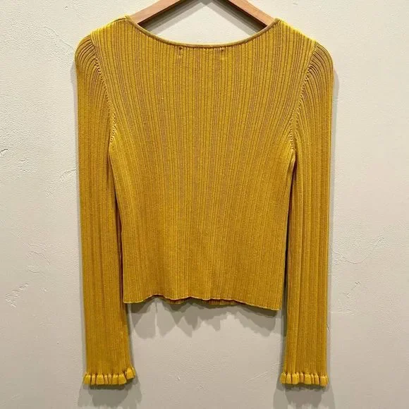 House of Harlow 1960 Marigold Bree Cardigan Sweater - Size: Small - Picture 3 of 10